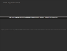 Tablet Screenshot of beautypurse.com